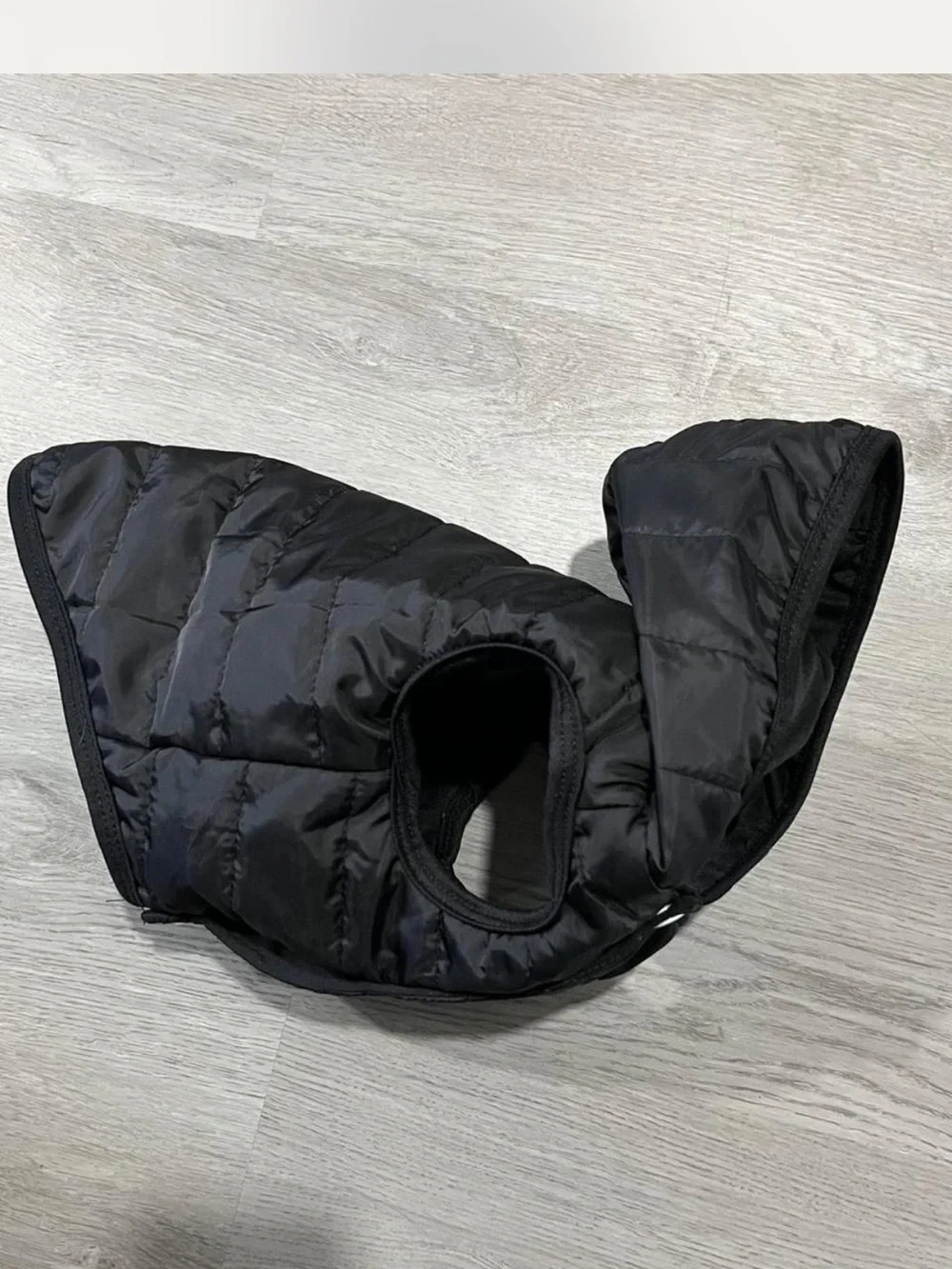 N/A hooded black